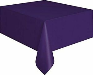 Table cover, Deep Purple Plastic