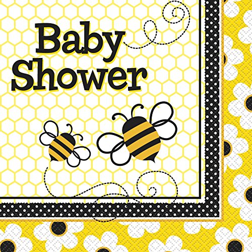 Napkins -busy bee baby shower