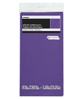 Table cover, Neon Purple Plastic