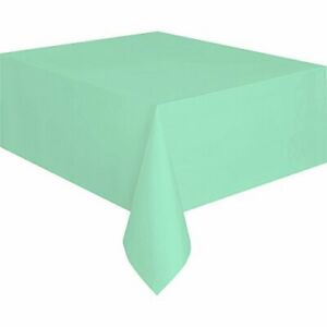 Table cover, Mint Green Plastic