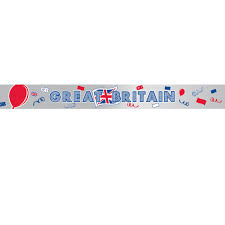 Great Britain, Foil banner 15m