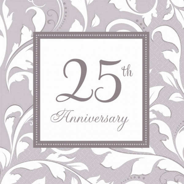 Napkins -25th Anniv.