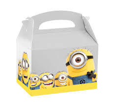 Minions pack of 4 Party boxes
