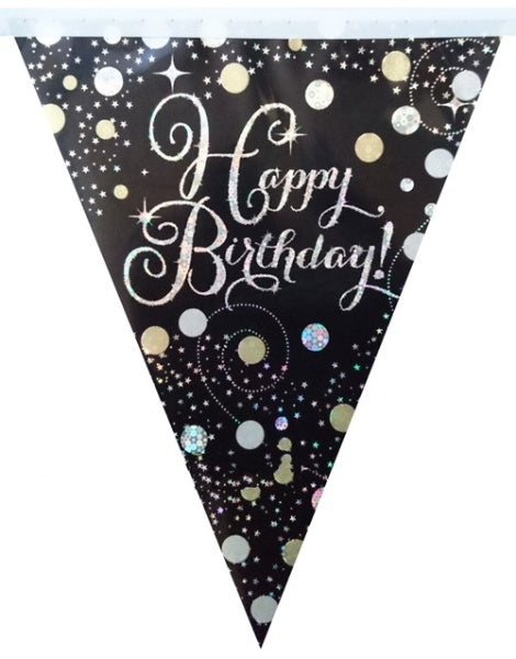 Gold and Black, Birthday bunting