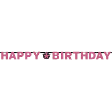 Banners Pink Sparkling