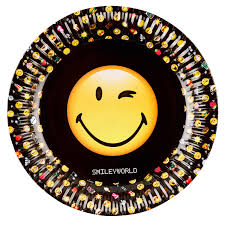 Emoticons Plate