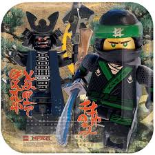 Ninjago Plates Square