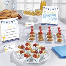 Buffet Kit Christening blue