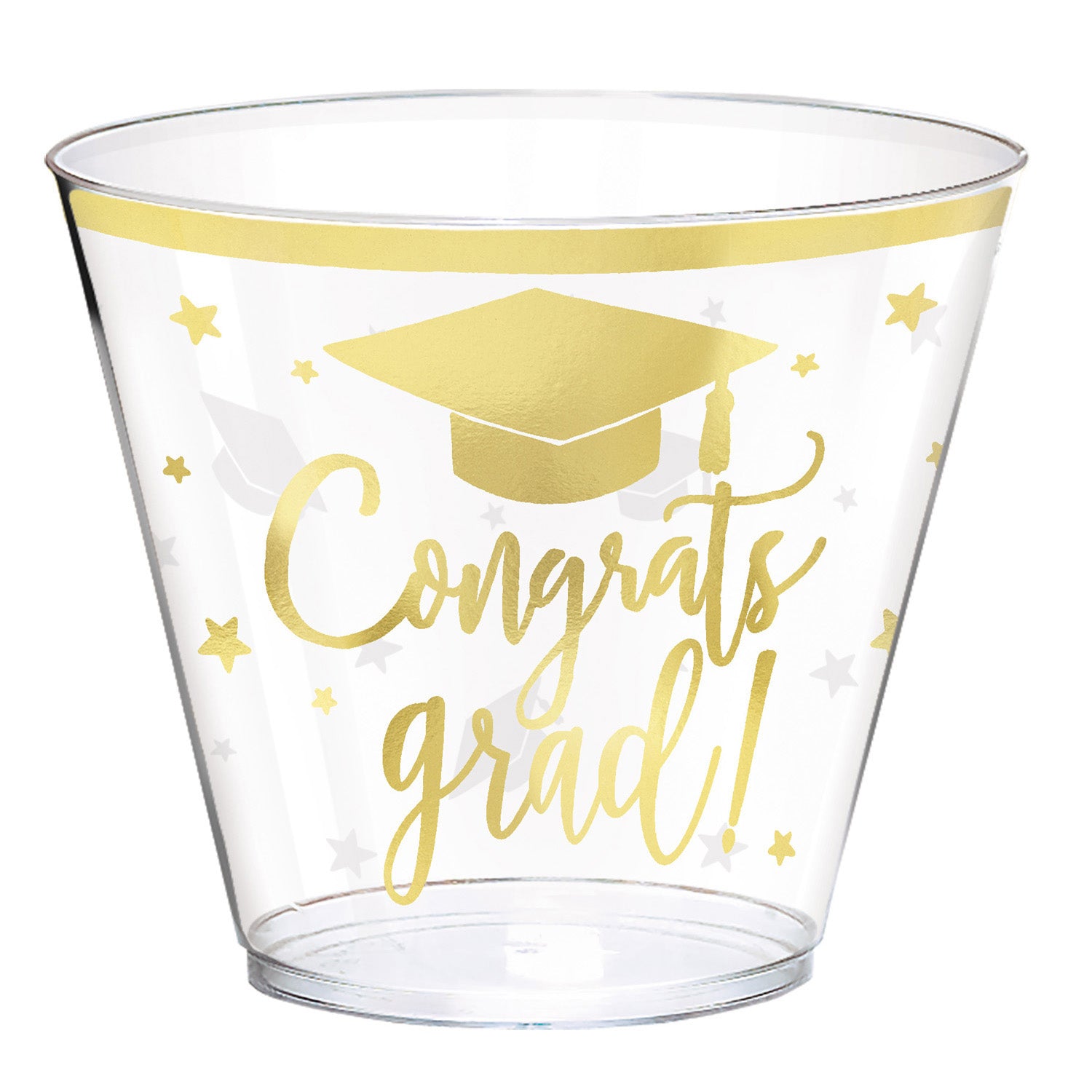 Graduation Tumbler, Plastic