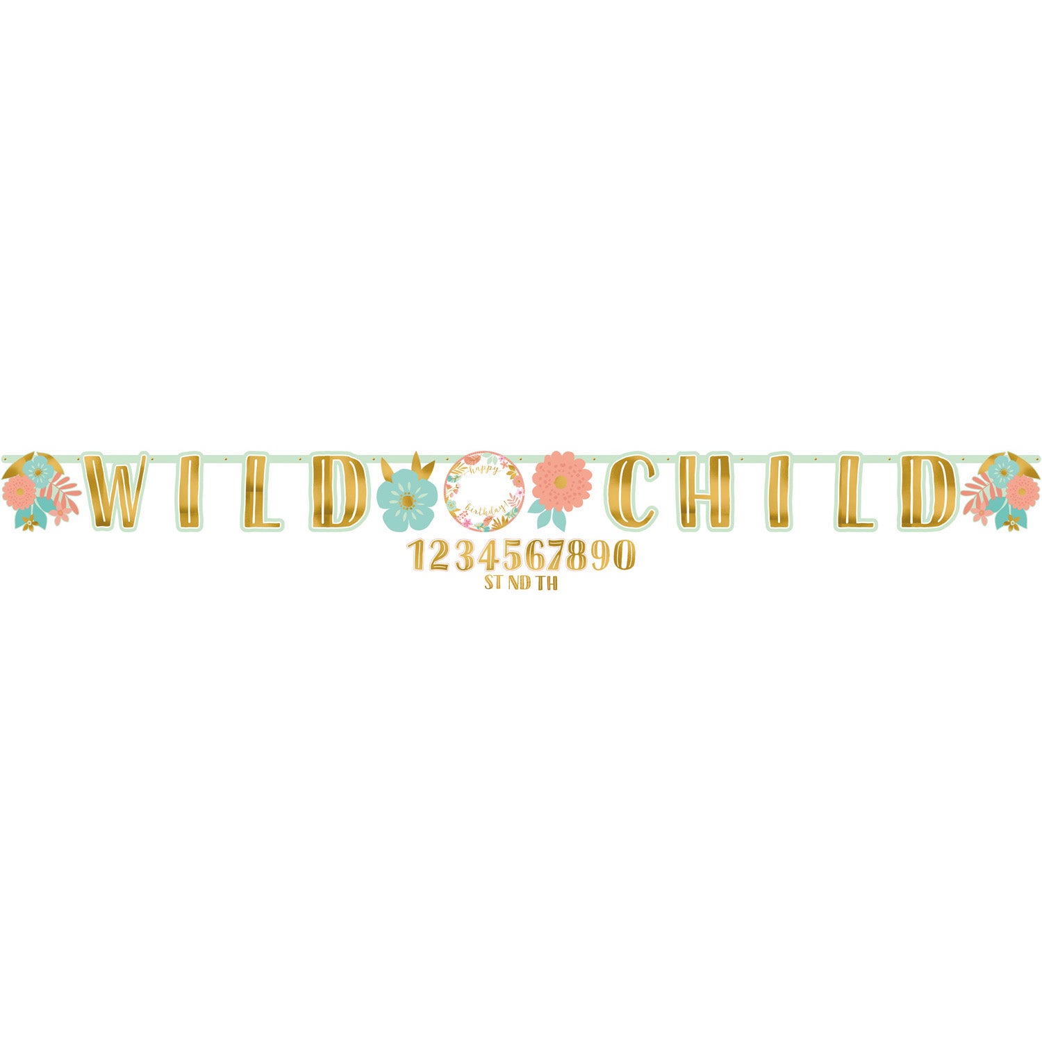 Letter Banner Boho Personalizable