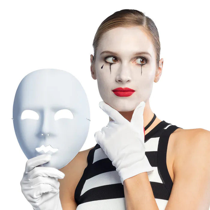 Mask Mime white