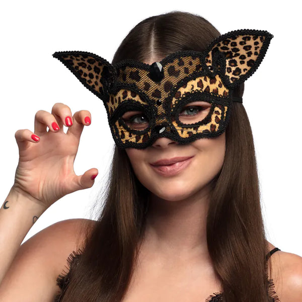 Eye mask Leopard
