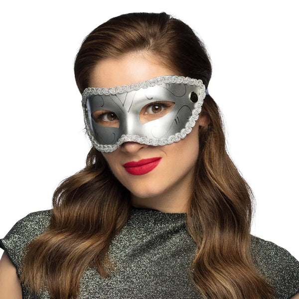 Eye mask Gabriella silver