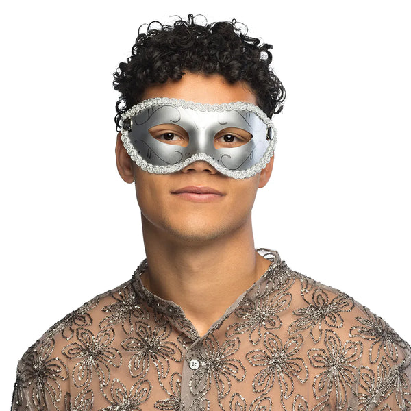 Eye mask Gabriella silver