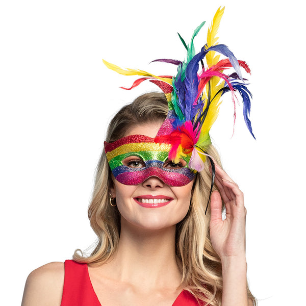 Eye mask Venice arcobaleno