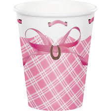 Heart My Horse Party Cups x 8