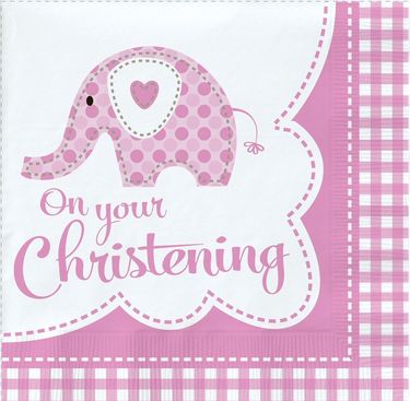 Napkins -sweet baby elephant