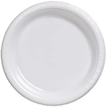 Plates, White