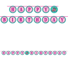 Sparkle Spa Party Banner