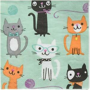 Napkins -purr fect party Cats