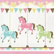 Carousel napkins big