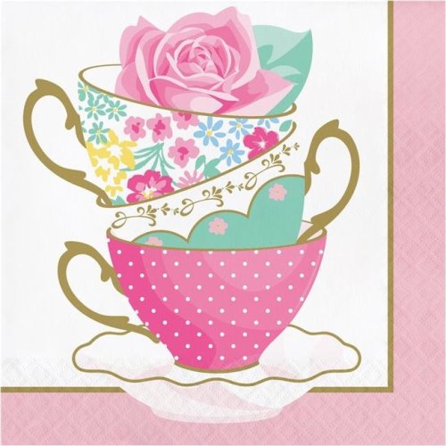 Floral Tea Party Napkins,