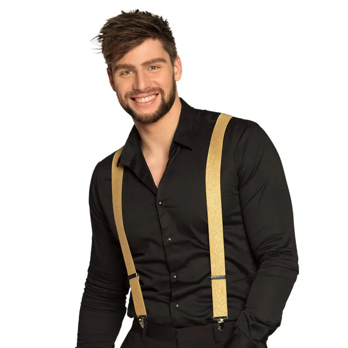 Suspenders Basic gold
