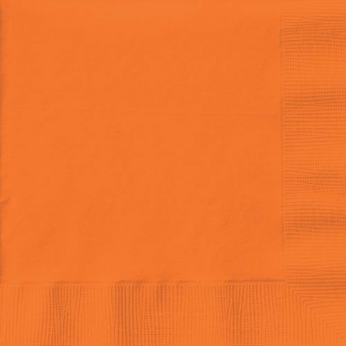 Napkins, Orange 50pc