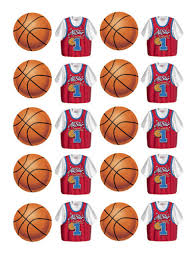 Basketball Theme Stickers