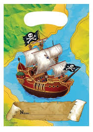 Pirates buried treasure loot bags