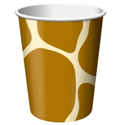 Animal Print Cups Giraffe