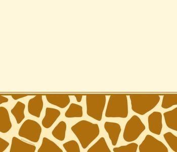 Animal Print Tablecover Giraffe