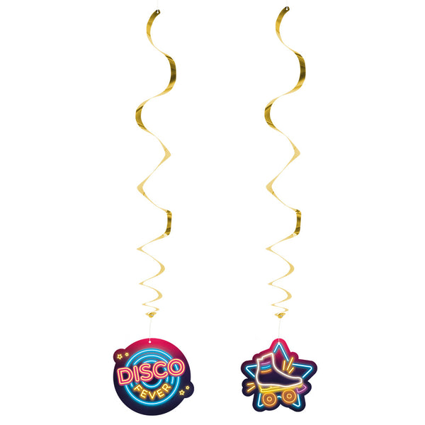 Decoration swirls 'Disco fever'
