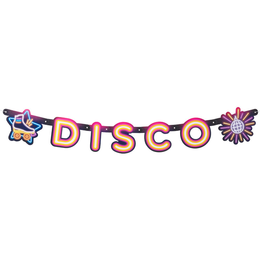 Letter banner 'DISCO' (120 cm)