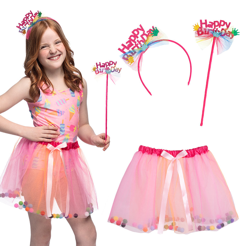 Set Fairy 'Happy Birthday'