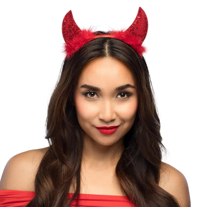 Tiara devil horns