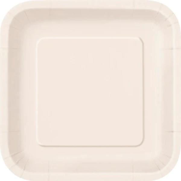 Ivory 14ct Paper plates 23cm