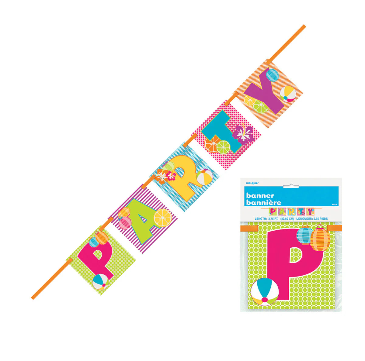 Garland Summer party (85 cm)