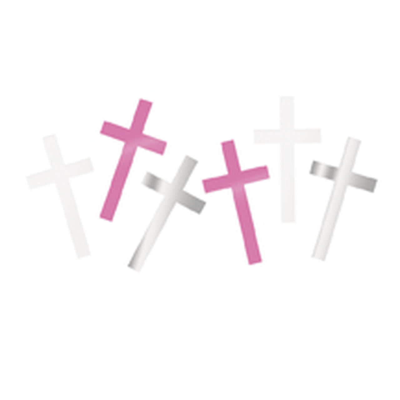 Confetti Cross Pink