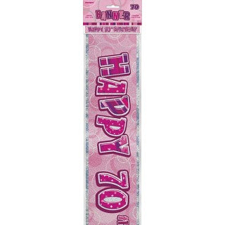 Banner 70th Birthday