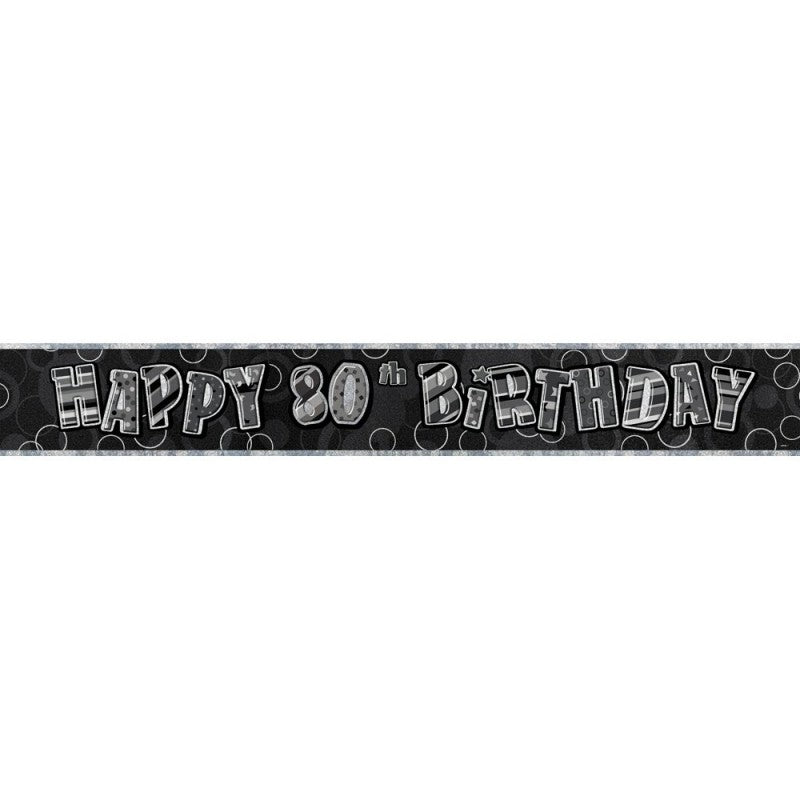 Banner 80th Birthday