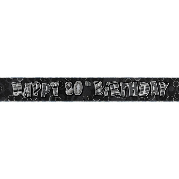 Banner 80th Birthday