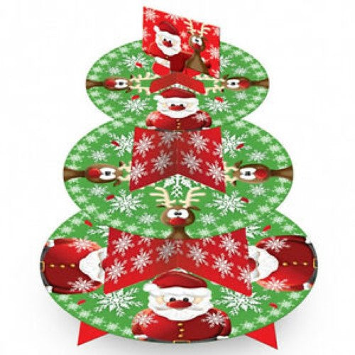 Christmas Cake Stand 3 tier