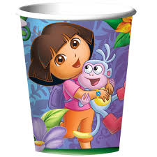 Dora The Explorer Cups X8