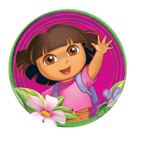 Dora The Explorer Plates