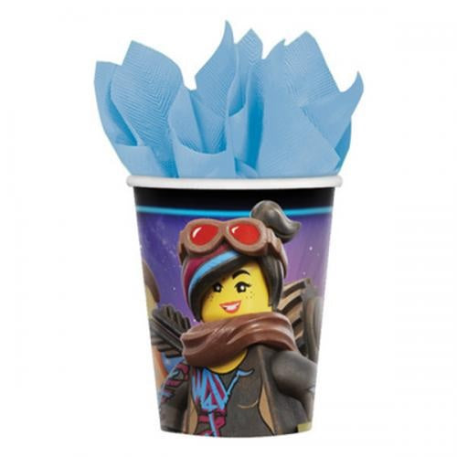 Cups Lego Movie x 8
