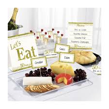 Golden Anniv. buffet kit