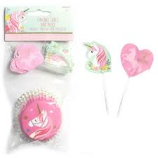 Magical Unicorn Cake Cases & Picks