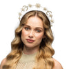 Metal tiara halo crown Calypso