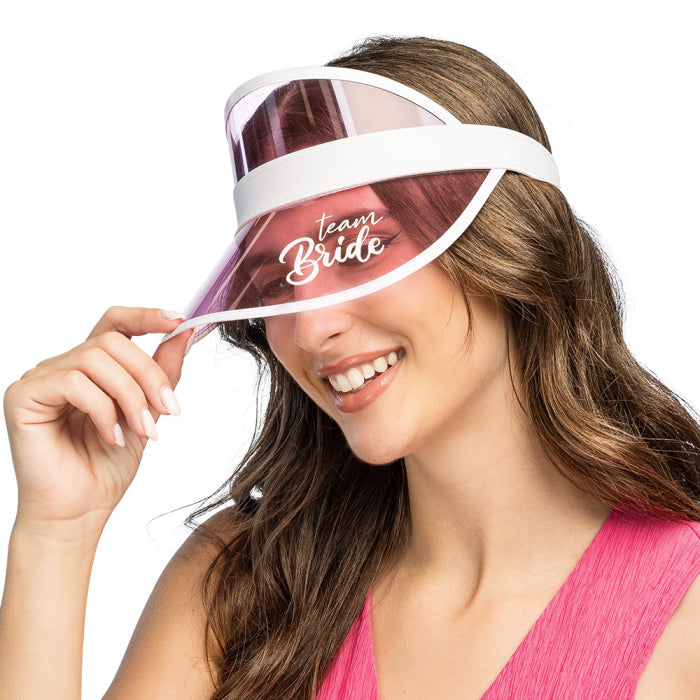 Sun visor 'Team bride'